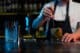 Bartender making delicious cocktail