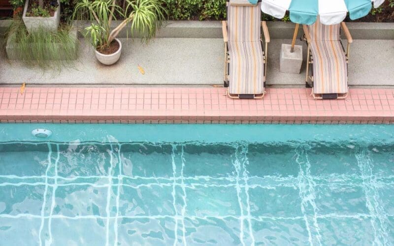 Urban Elegance: The Industrial Chic Swimming Pool Design