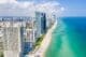 Aerial View of Bal Harbour, Fl