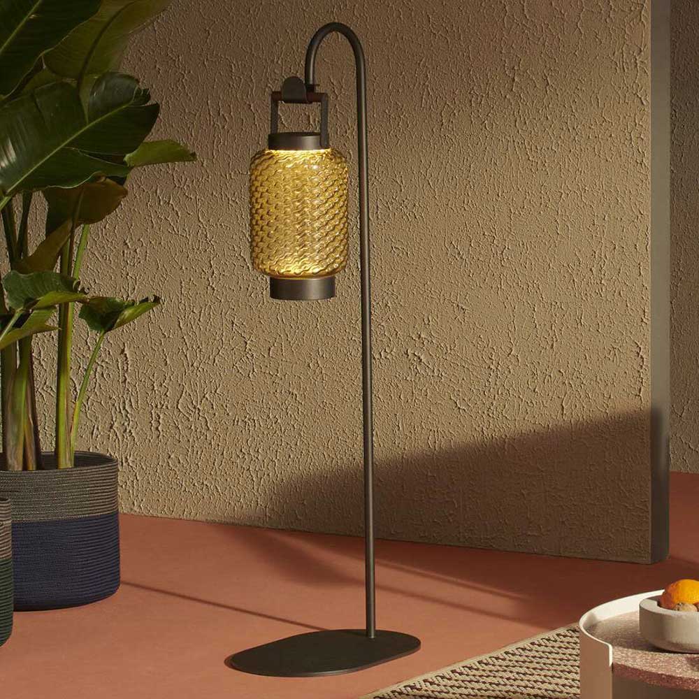 Rechargeable Portable Lamp FICUPALA outdoor by Cassina. Photo by DesignItaly.com