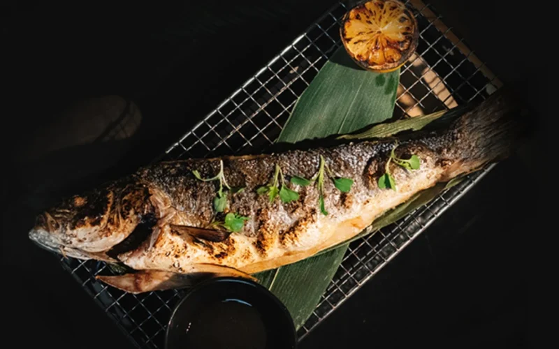 Exceptional whole fish entrée at Salvaje Miami.