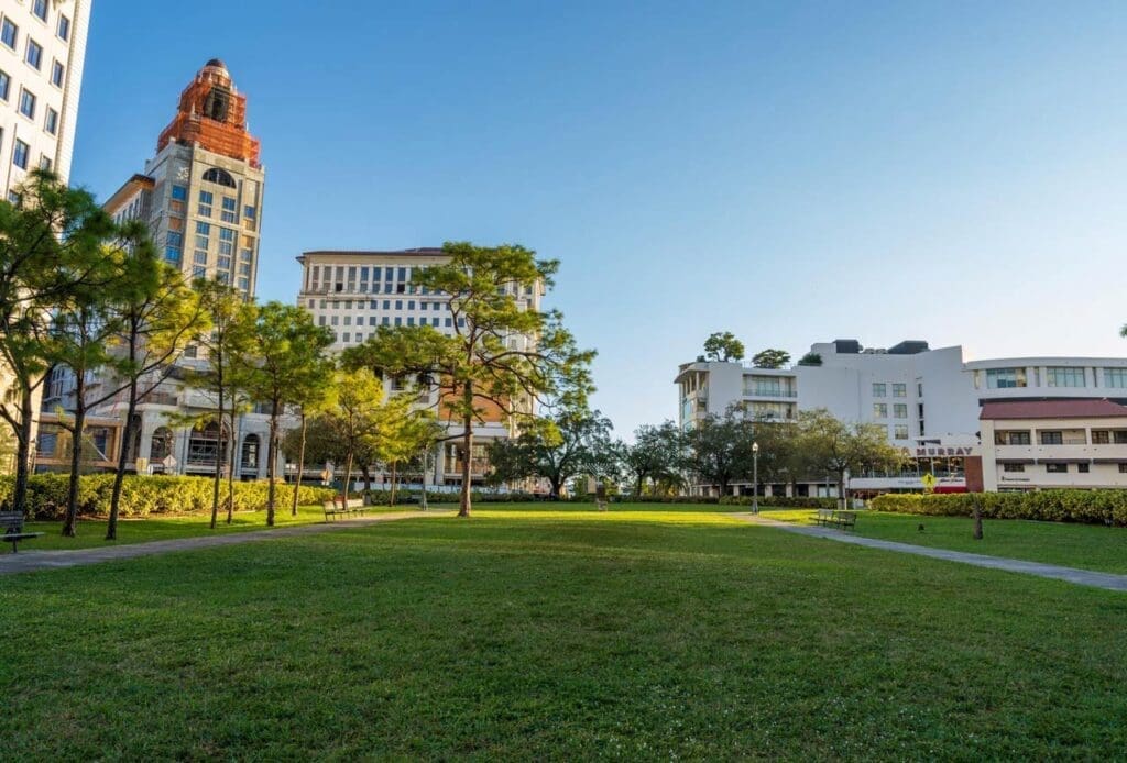 Coral Gables Ponce Circle Park