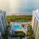 Drone view of 1 Hotel South Beach. Photo by Andres Castro / miamidaily.life