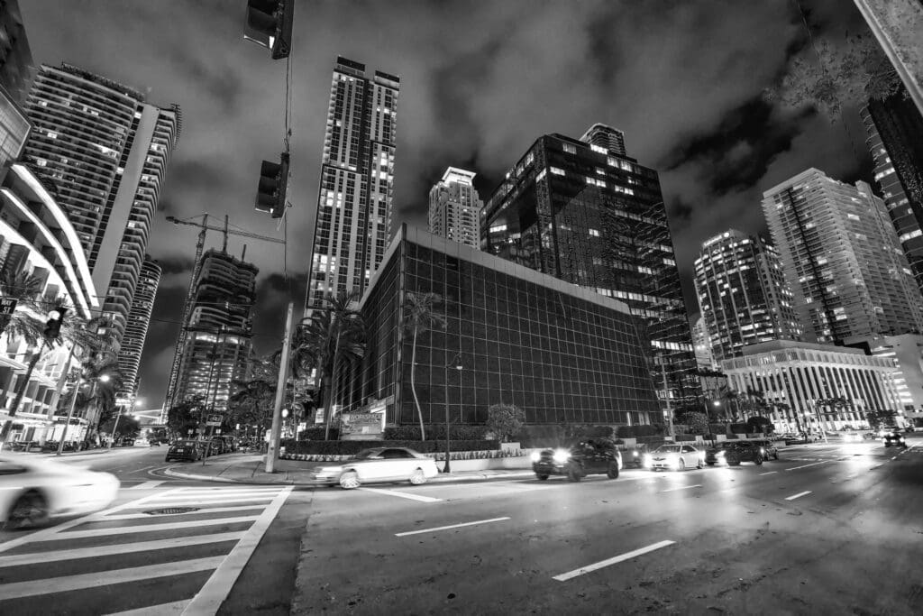 Brickell at night. Photo by GagliardiPhotography / Shutterstock