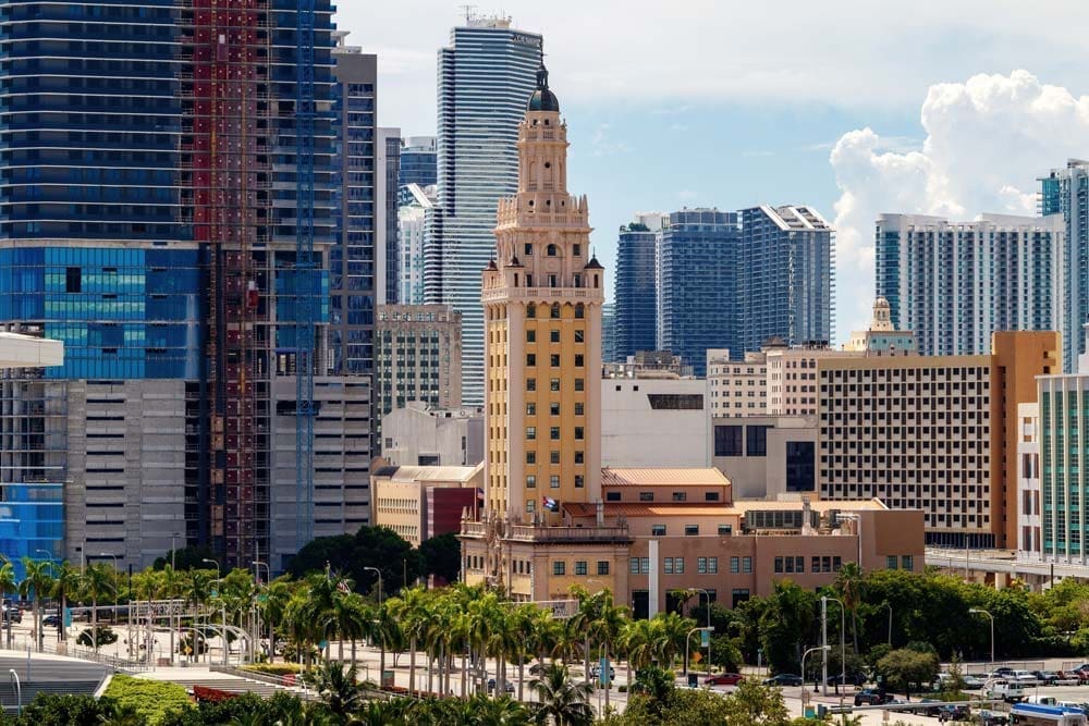 Photo of the Freedom Tower on Biscayne Blvd