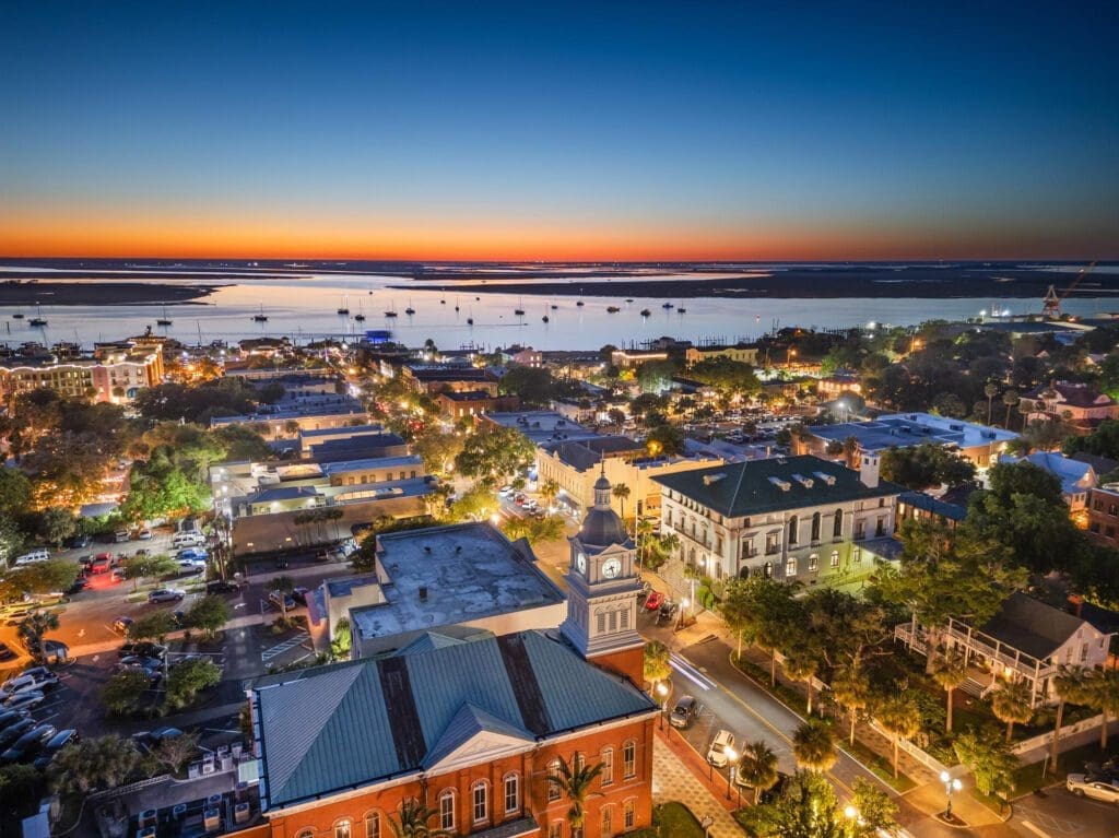 Historic Downtown Fernandina Beach on Amelia Island, FL