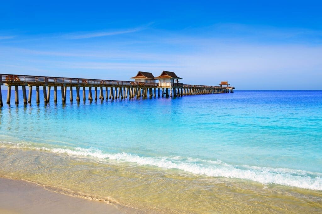 Naples Pier in Naples Beach