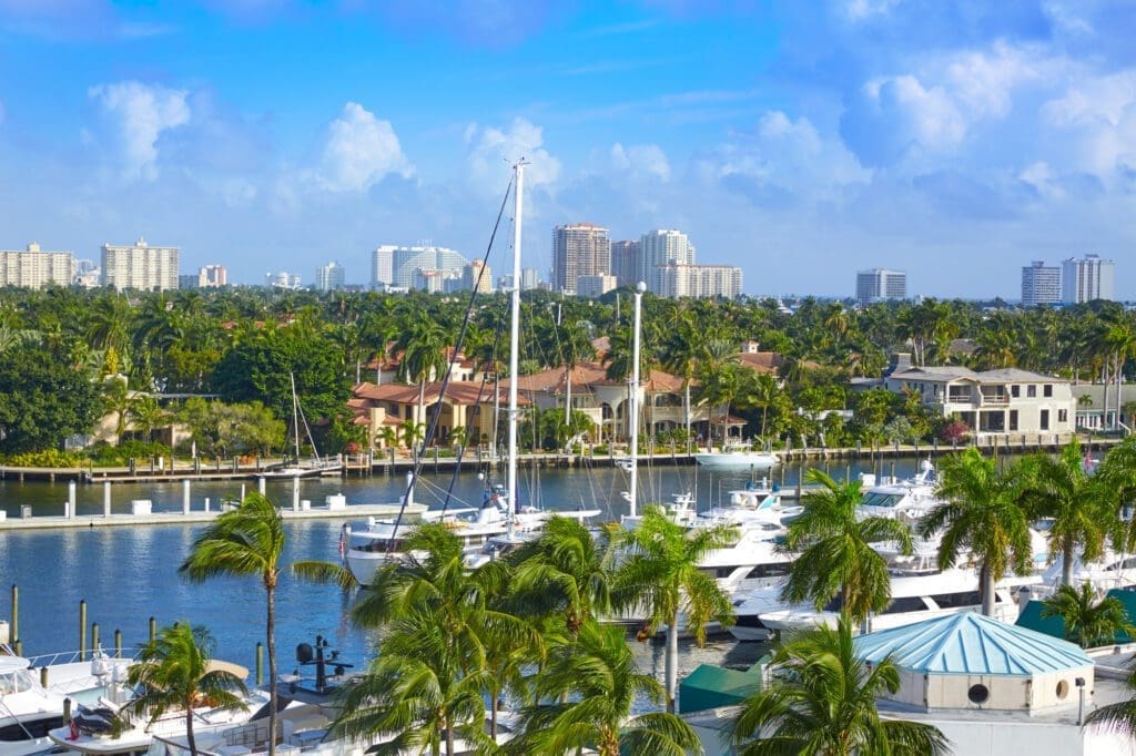 Stranahan River in Fort Lauderdale, Florida