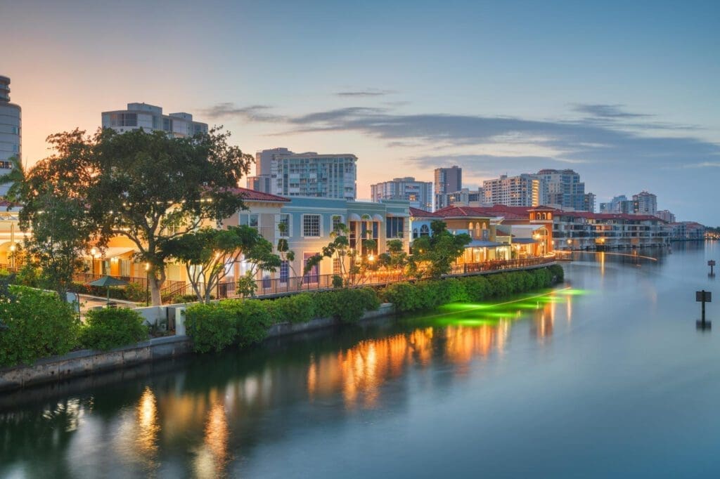 Waterfront Skyline of Naples, FL