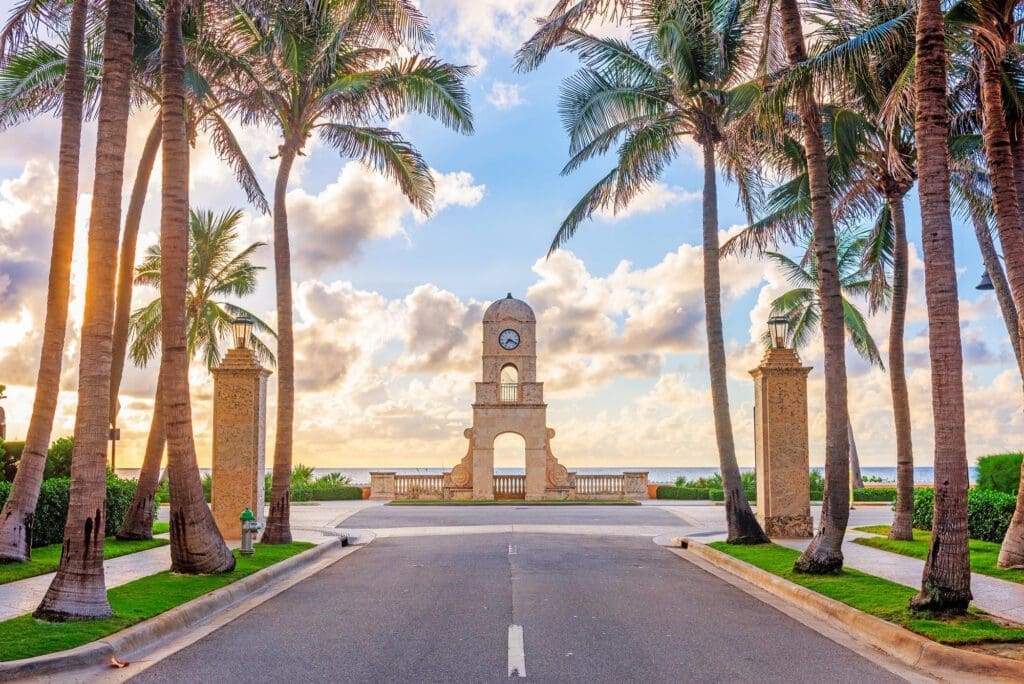 Worth Avenue Clock Tower in Palm Beach