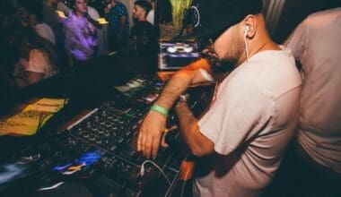 DJ spinning in vibrant Downtown Jacksonville nightclub