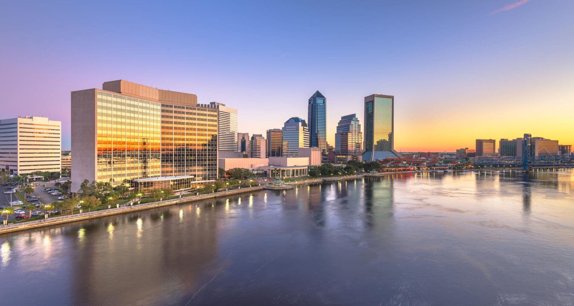 Downtown Jacksonville, FL Skyline