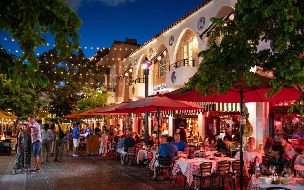 Espanola Way in South Beach