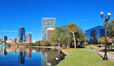 Orlando Downtown in the morning