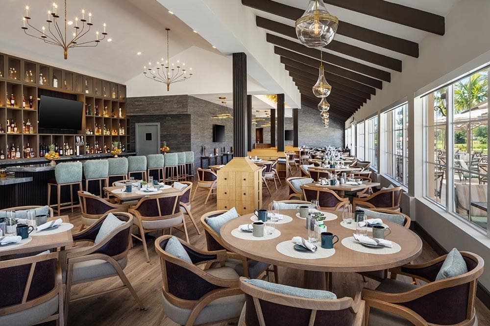 Dining at Fairways in the Biltmore Hotel
