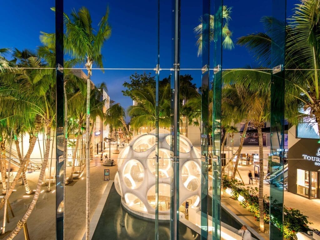 Exploring Palm Court in Miami's Design District