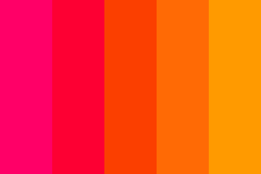 Leo Sun Sign Color Palette - color-hex.com