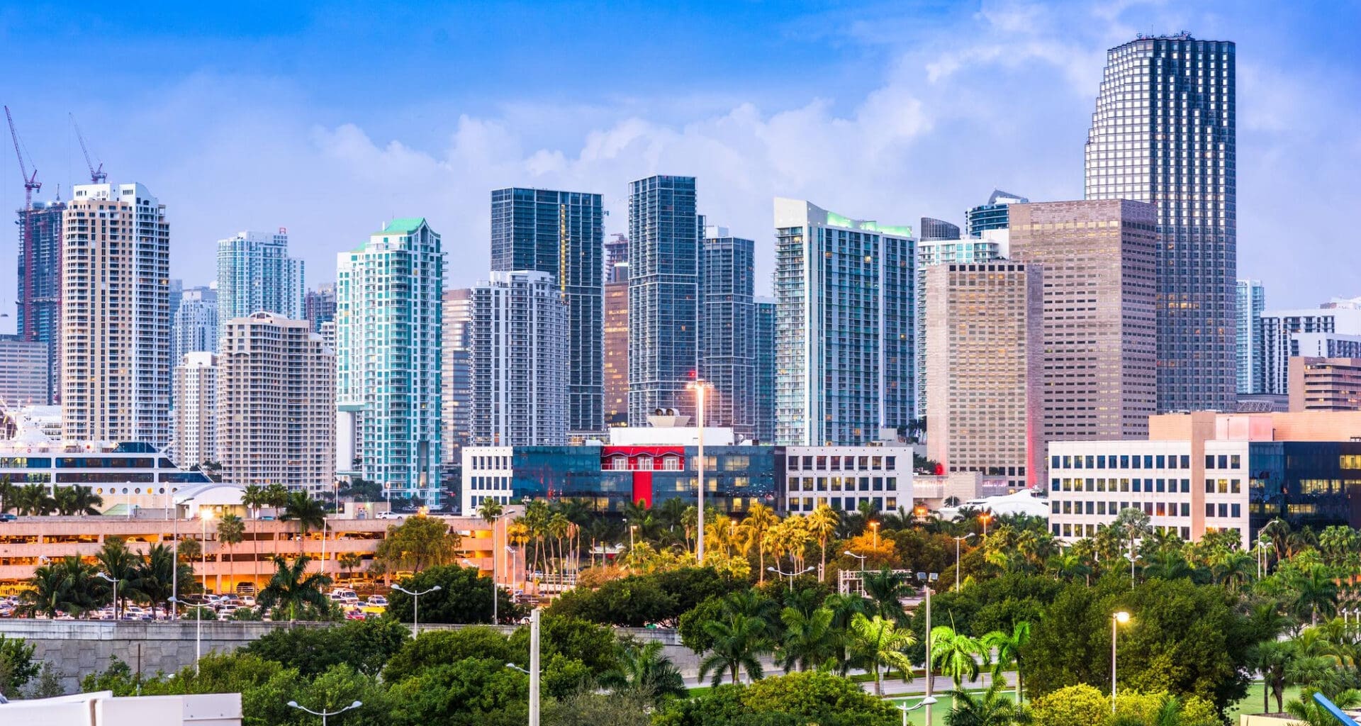 Miami downtown skyline