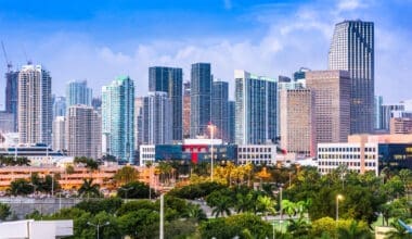 Miami downtown skyline