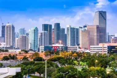 Miami downtown skyline