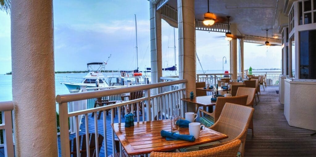 Ocean-View Restaurant at the Hyatt Centric Key West Resort and Spa, Key West, Florida