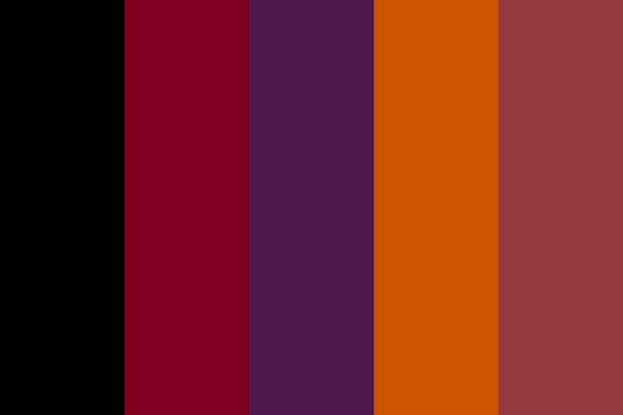 Scorpio Color Palette - color-hex.com
