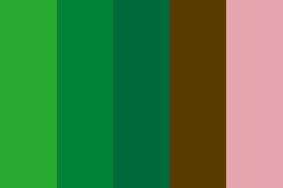 Taurus Sun Sign Color Palette - color-hex.com