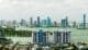 Urban landscape of Downtown Miami Skyline