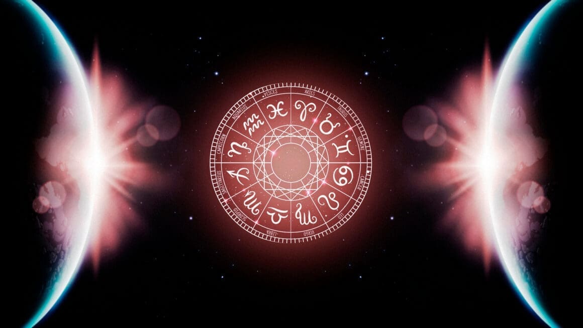 Astrology horoscopes concept