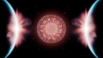 Astrology horoscopes concept