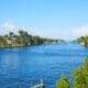 Channel at Delray Beach and Gulf Stream, Florida