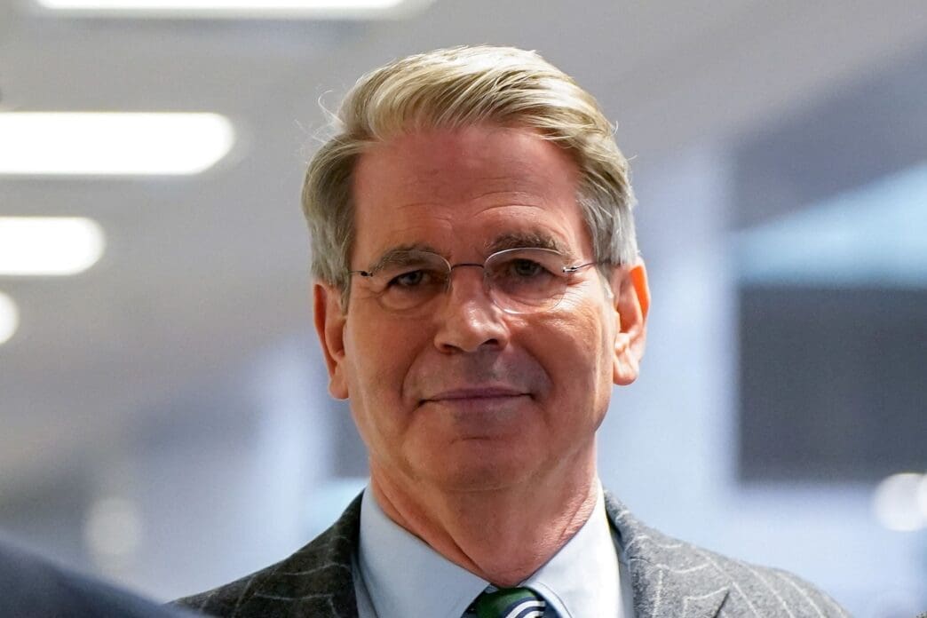 Treasury secretary nominee Scott Bessent at the U.S. Capitol in Washington