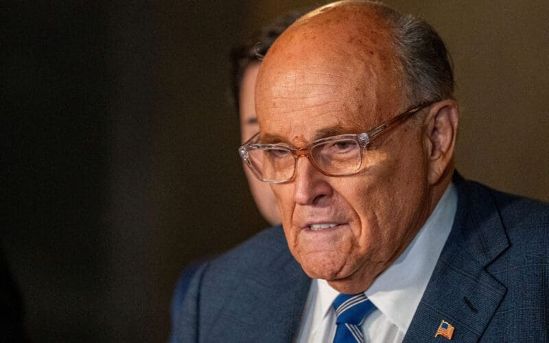 Rudy Giuliani Appears in Manhattan federal court