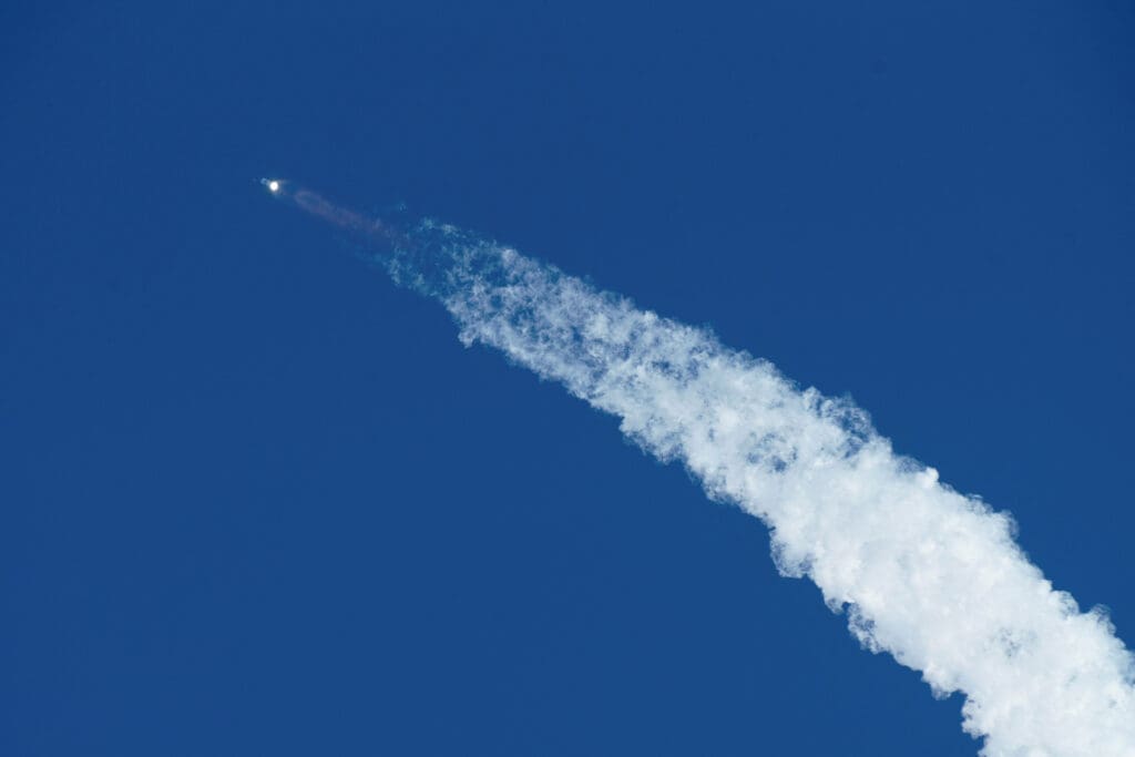 SpaceX's rocket launch near Brownsville, Texas