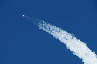 SpaceX's rocket launch near Brownsville, Texas