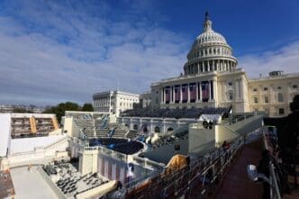 Trump's inauguration is being moved indoors due to dangerously cold temperatures expected on Monday in Washington