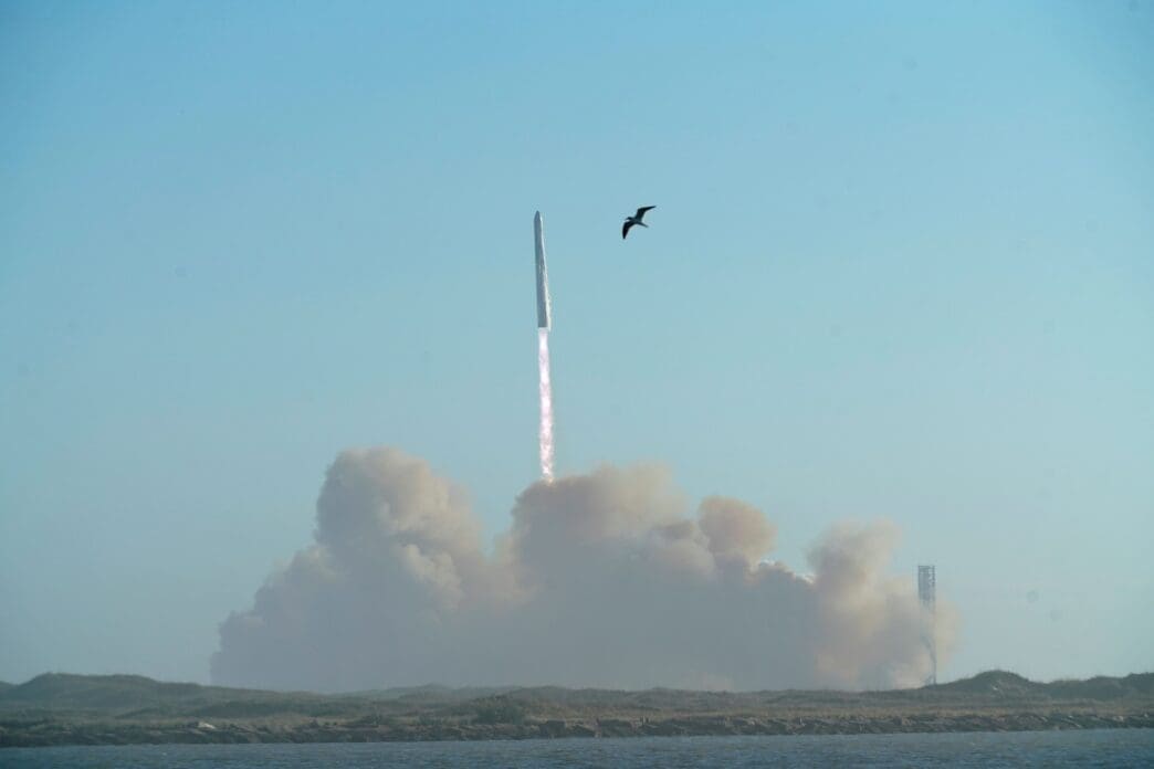 SpaceX's rocket launch near Brownsville, Texas
