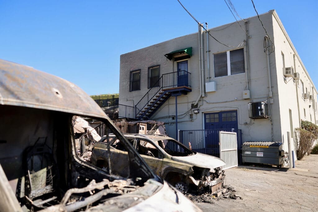 Displaced Families from the California Fires