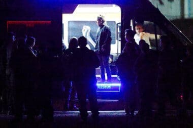 Hostages released as part of a ceasefire deal in Gaza between Hamas and Israel