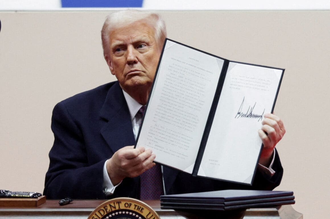 Inauguration ceremony for Trump's second presidential term