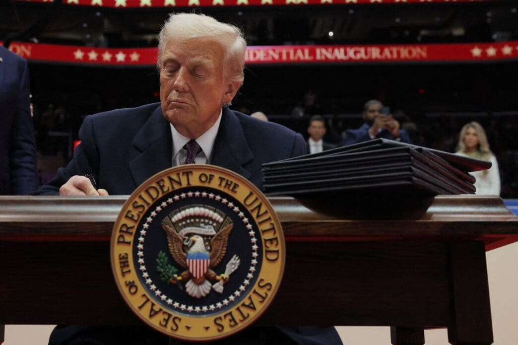 Inauguration ceremony for Trump's second presidential term