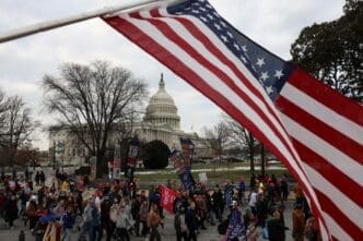 Anti-abortion demonstrators gather in Washington D.C. for the annual March for Life