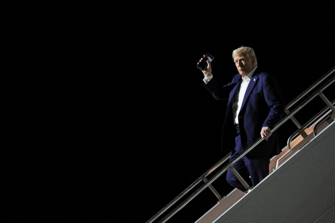 U.S. President Trump visits Las Vegas