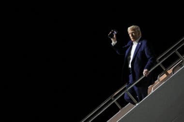 U.S. President Trump visits Las Vegas