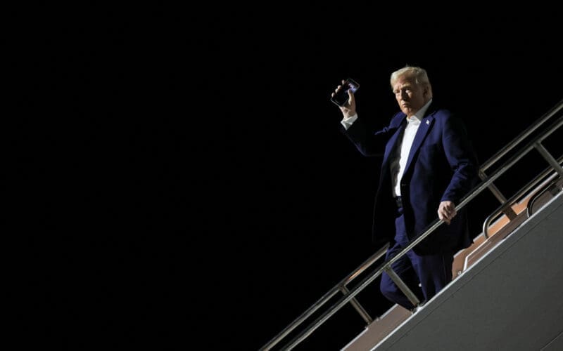 U.S. President Trump visits Las Vegas