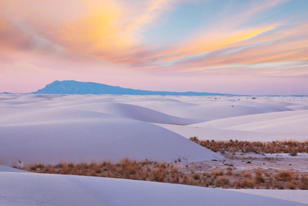 White Sands Dunes in New Mexico