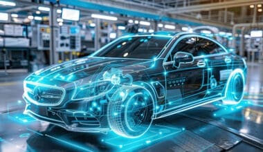 Advancements in automotive assembly lines in car manufacturing facilities