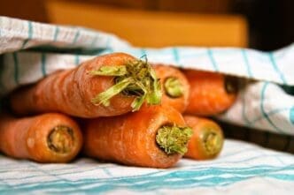 Close-up of carrots