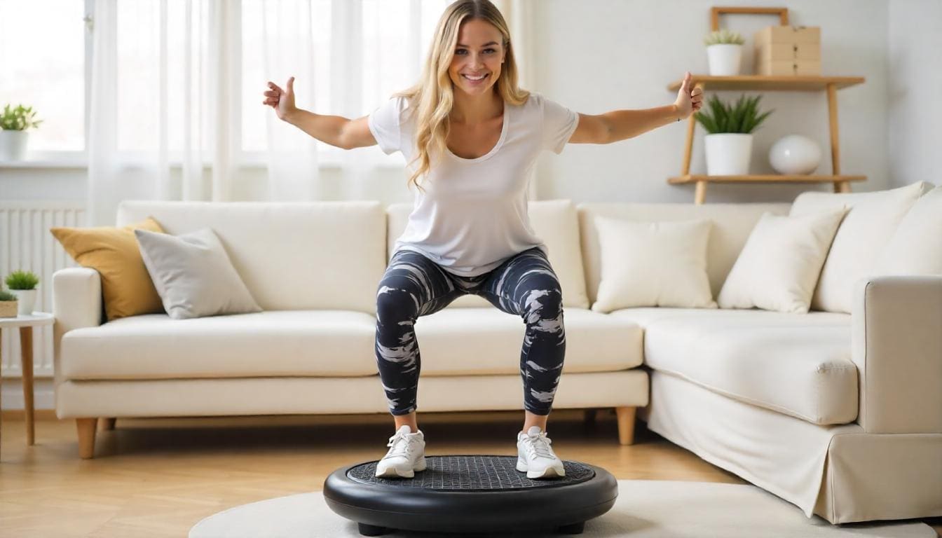 Exercise with Vibration Plate