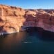 Unique landscapes of Powell Lake